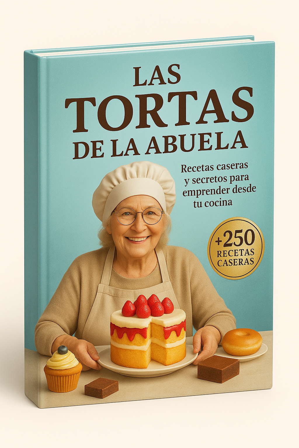 LAS TORTAS DE LA ABUELA/ + 250 RECETAS ✔ SISTEMA COMPLETO: (Libro + 10 Bonus)